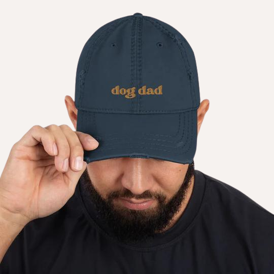 Distressed-Dad-Hat-navy Perfect gift idea for men and women. Gift idea boyfriends. Gift idea for fathers.