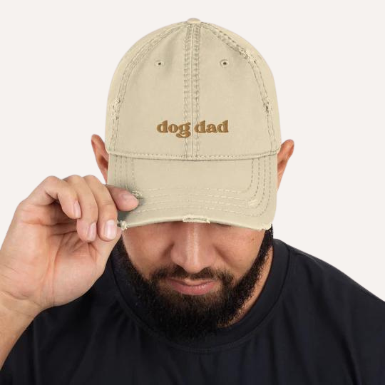 Distressed-Dad-Hat-khaki Perfect gift idea for men and women. Gift idea boyfriends. Gift idea for fathers.