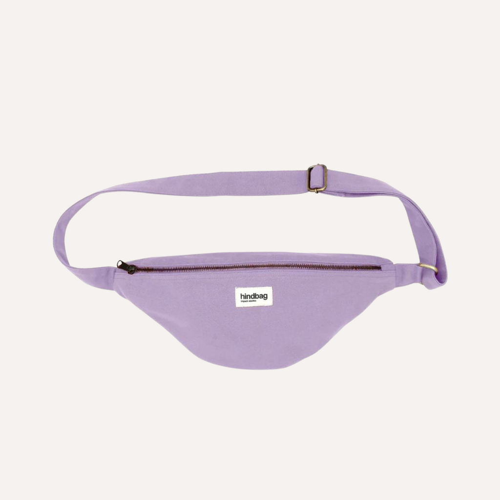 Unisex-Cross-Body-Bag-in-Lilac-by-Hindbag-1 Perfect gift idea for men and women. Gift idea boyfriends. Gift idea for fathers.